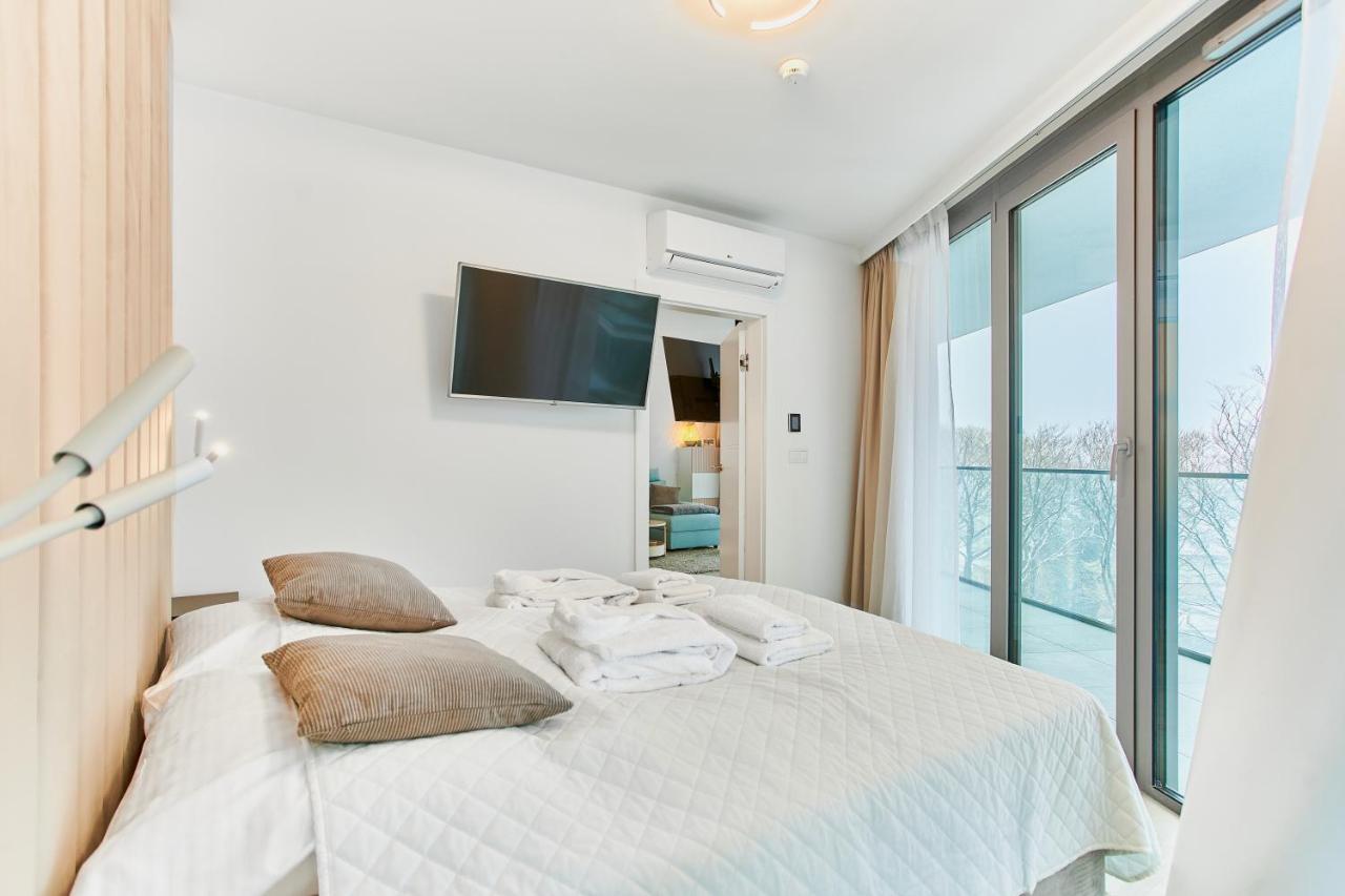 Wave Family Apartment - Sea View Мендзыздрое Экстерьер фото